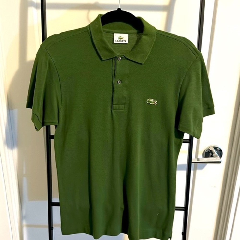 LACOSTE MEN’s POLO / GREEN / SIZE 2 / LBNC